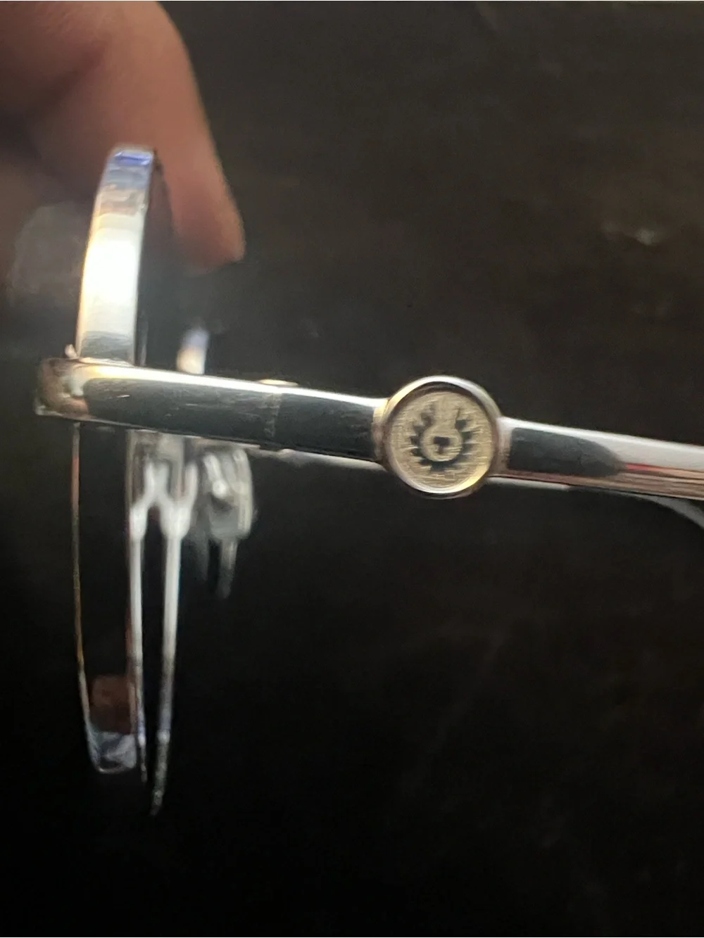 Belstaff Magnun Classic Men's Aviator, made in Japan 🇯🇵 titanium